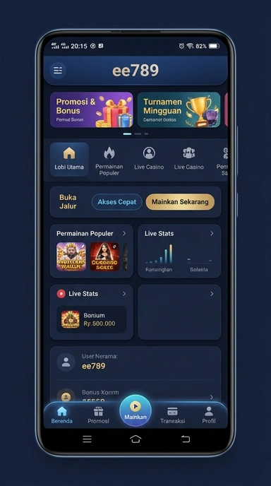 Link Alternatif Terpercaya ee789 untuk Pengguna Android