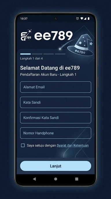 Buat Akun Baru di ee789 untuk Pengguna Android