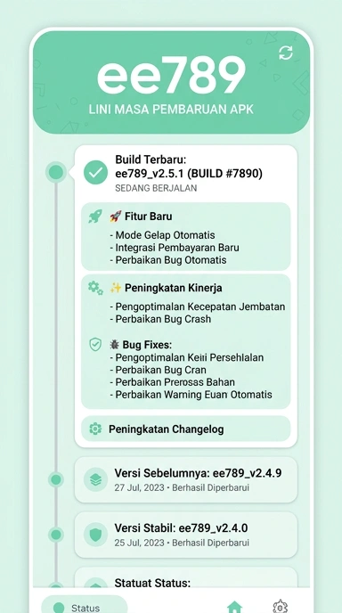 Riwayat Versi ee789 untuk Pengguna Android